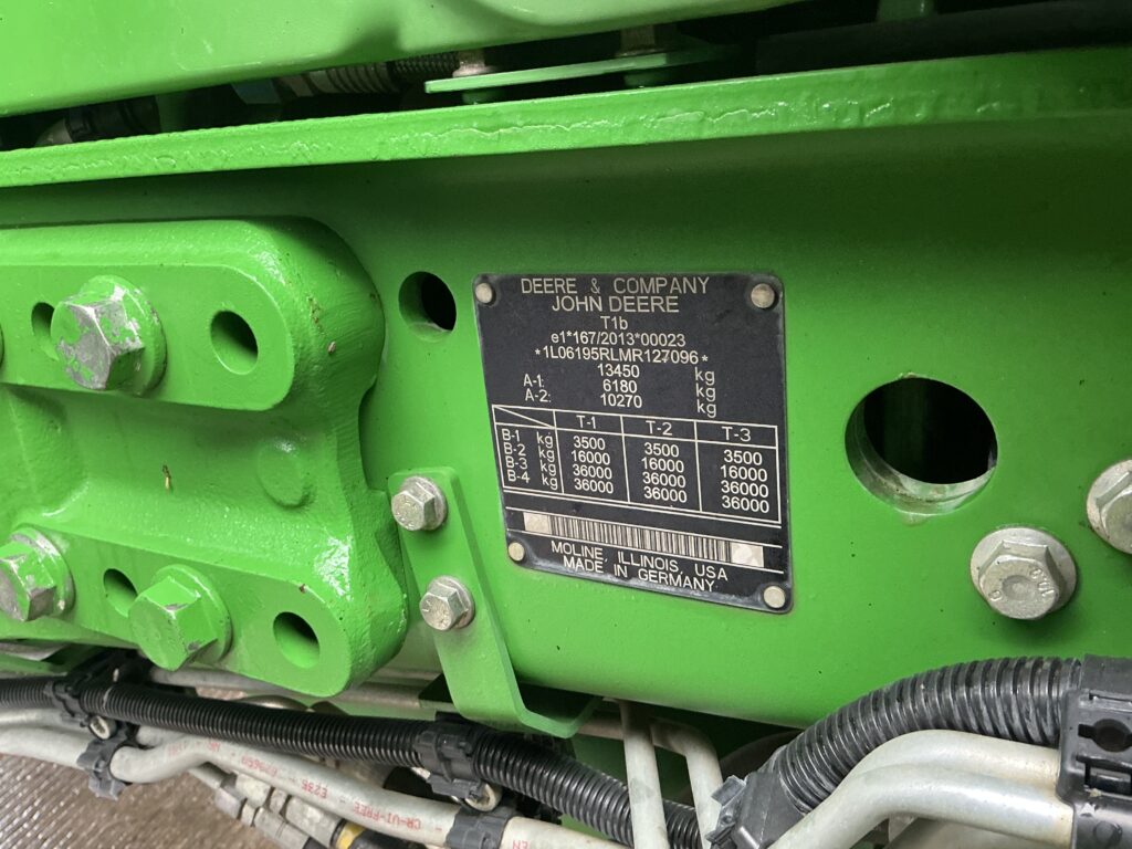 John Deere 6195R Ultimate Edition Tractor (ST25987)