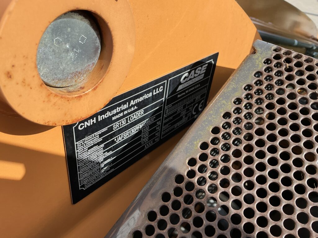 Case SR130 Wheeled Skid Steer Loader (ST25847)