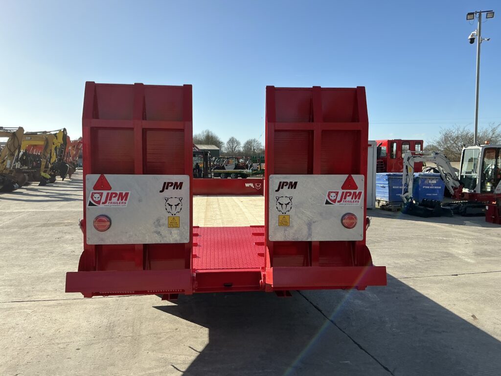 JPM Red 24ft Low loader Trailer