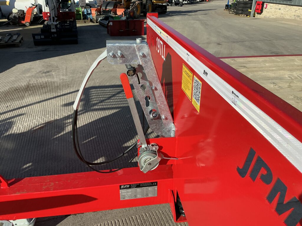 JPM Red 24ft Low loader Trailer