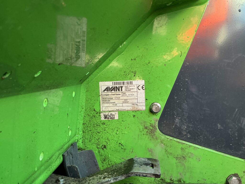 Avant 630 Telescopic Compact Loading Shovel (ST26164)