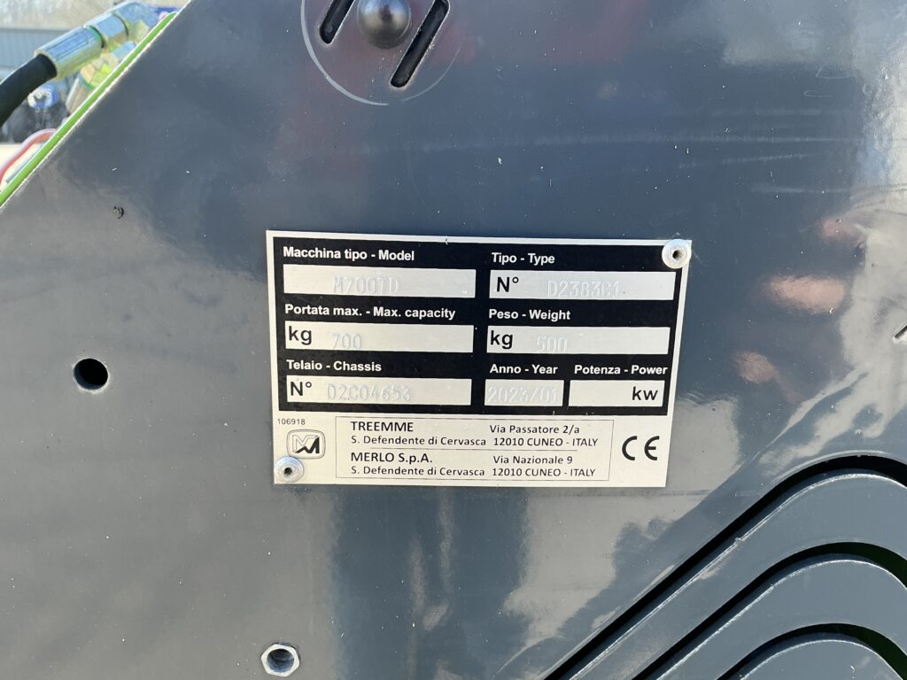 Merlo M700 RD Tracked Dumper (ST26166)