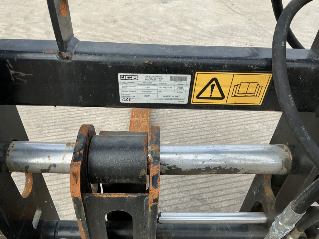 JCB Fork Positioner