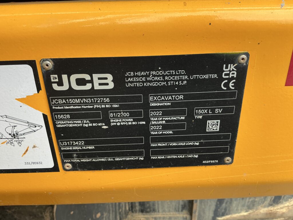 JCB 150X LC Digger (ST26184)