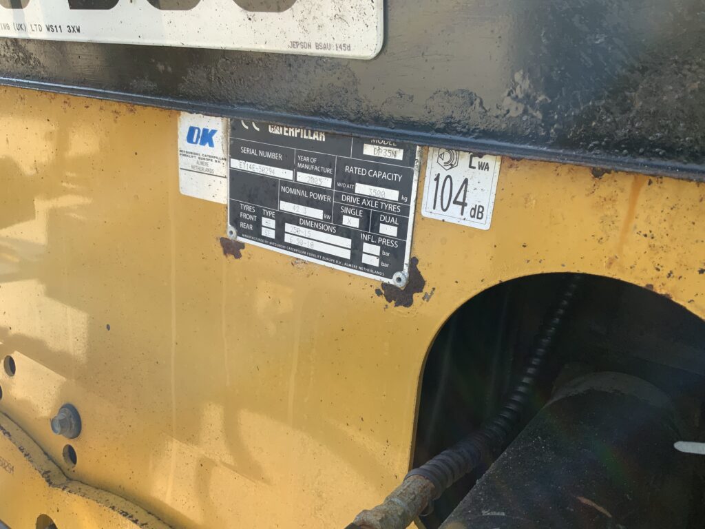 CAT 35 Forklift (ST26120)