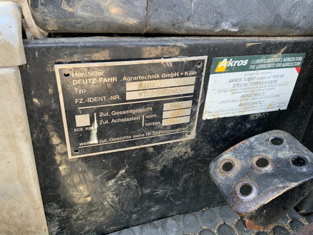 Deutz Fahr Agrokid 35 Tractor (ST25833)