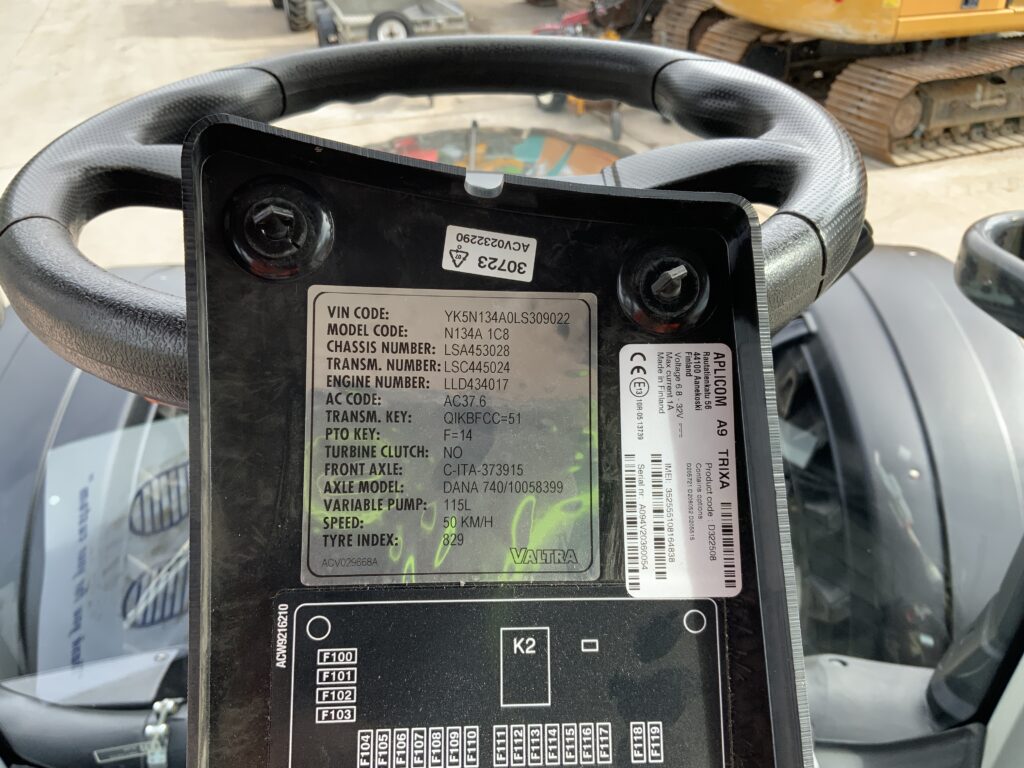 Valtra N134 Active Tractor (ST26110)