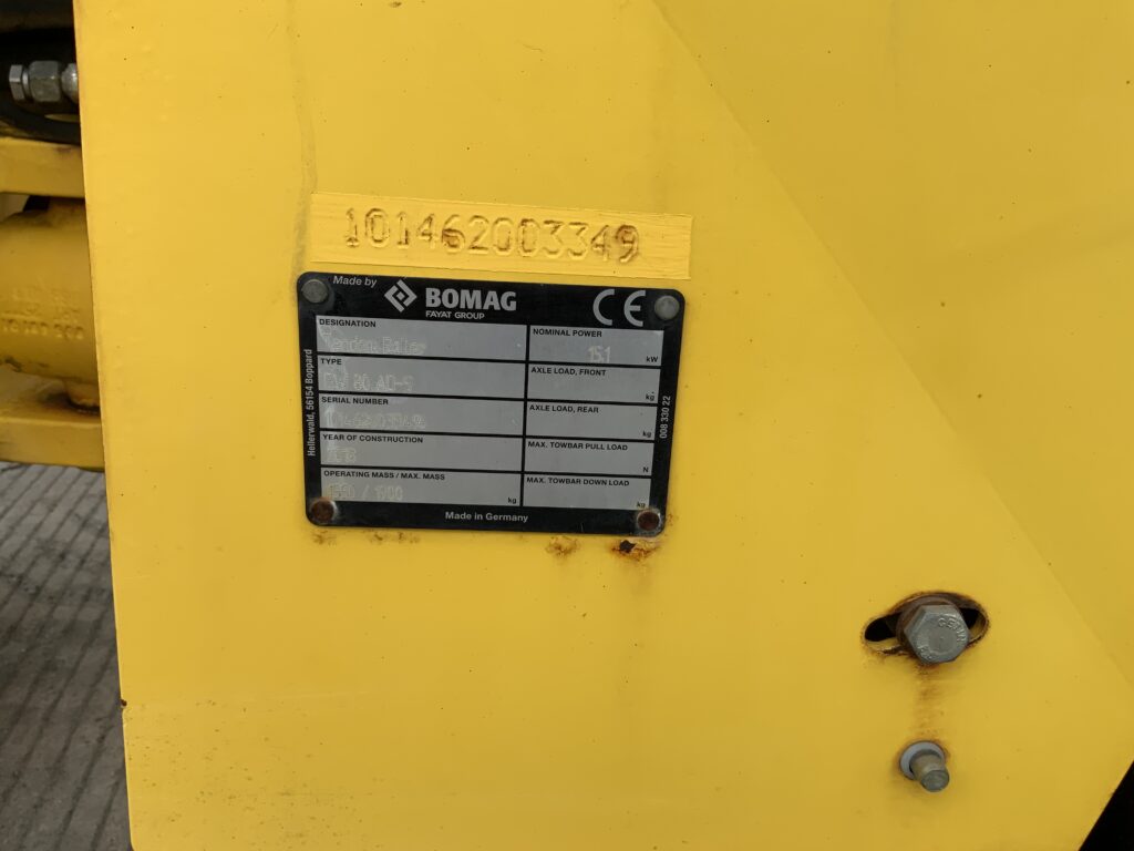 Bomag Bw80 AD5 Roller (ST25981)