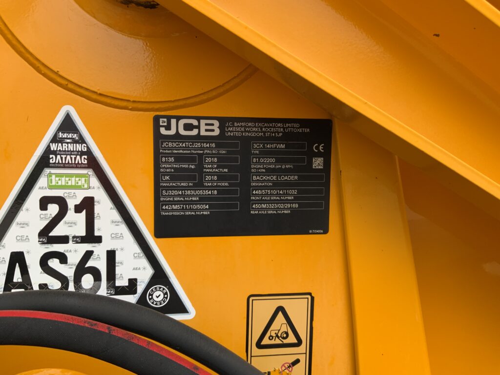 JCB 3CX Eco Wheeled Digger (ST26191)