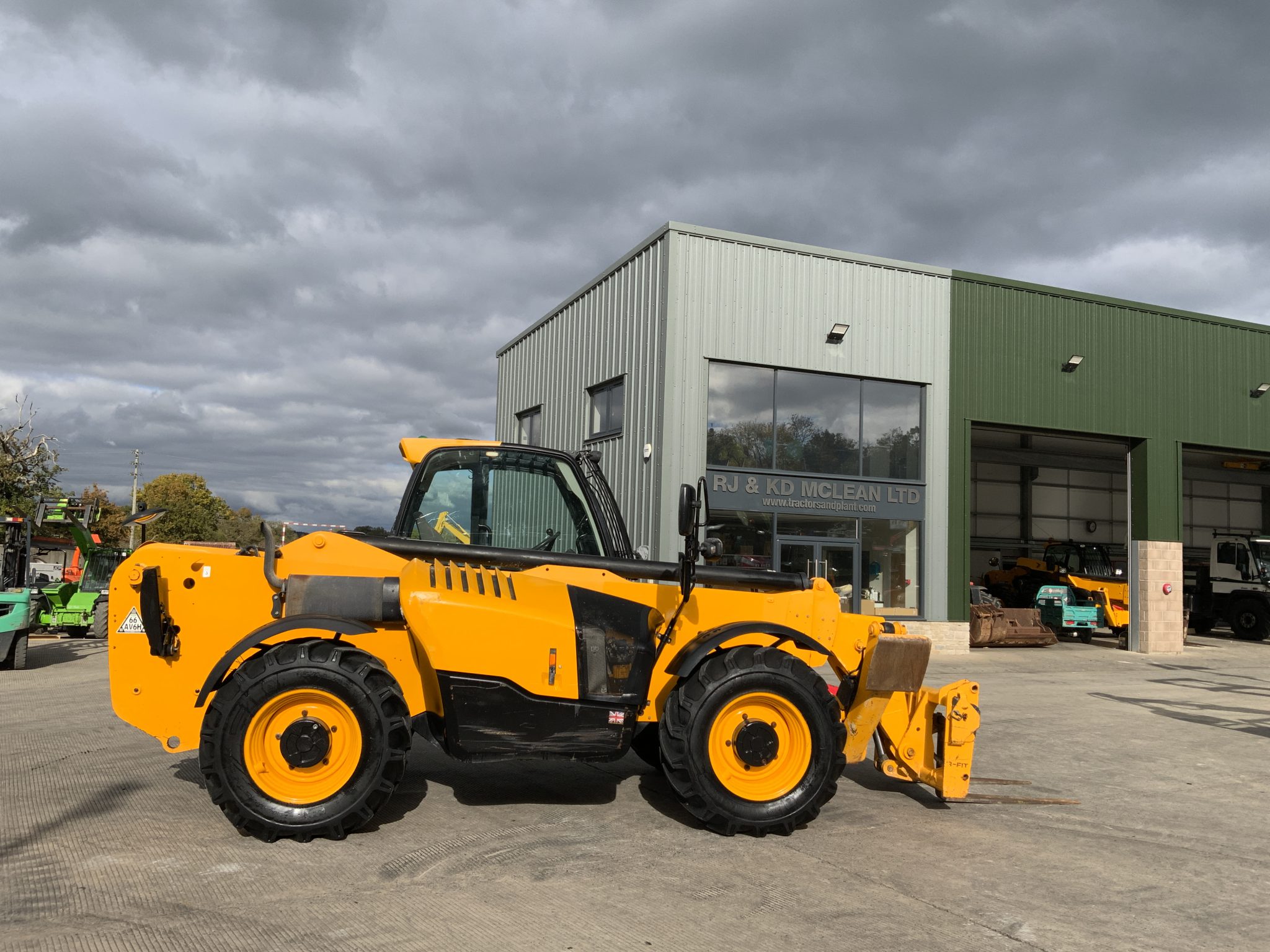 JCB 535-125 Hi Viz Telehandler (ST24834) - RJ and KD McLean Ltd