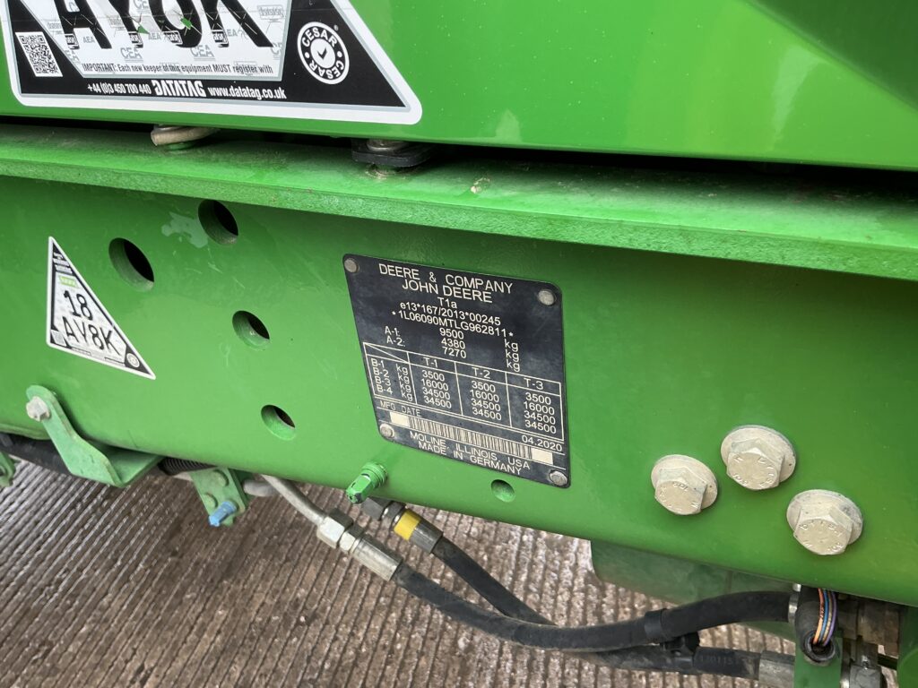 John Deere 6090M Tractor (ST26116)