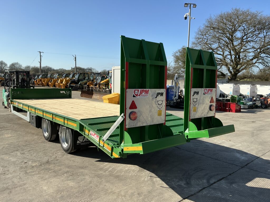 JPM Green 24ft Low loader Trailer