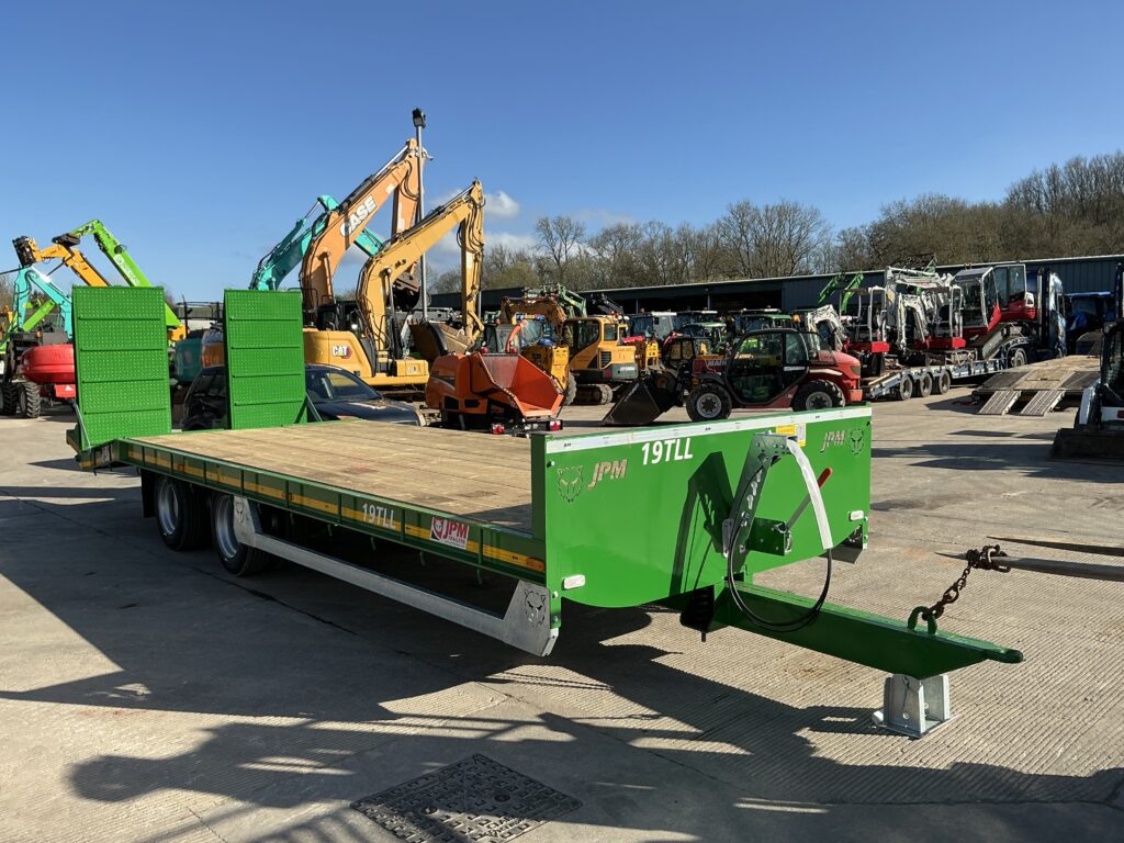JPM Green 24ft Low loader Trailer