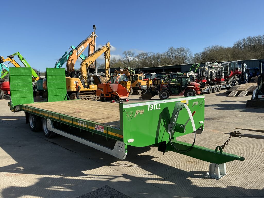 JPM Green 24ft Low loader Trailer