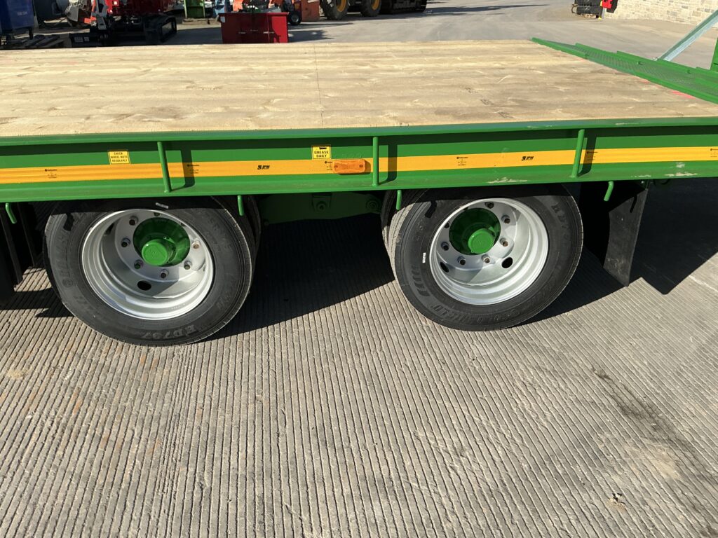 JPM Green 24ft Low loader Trailer
