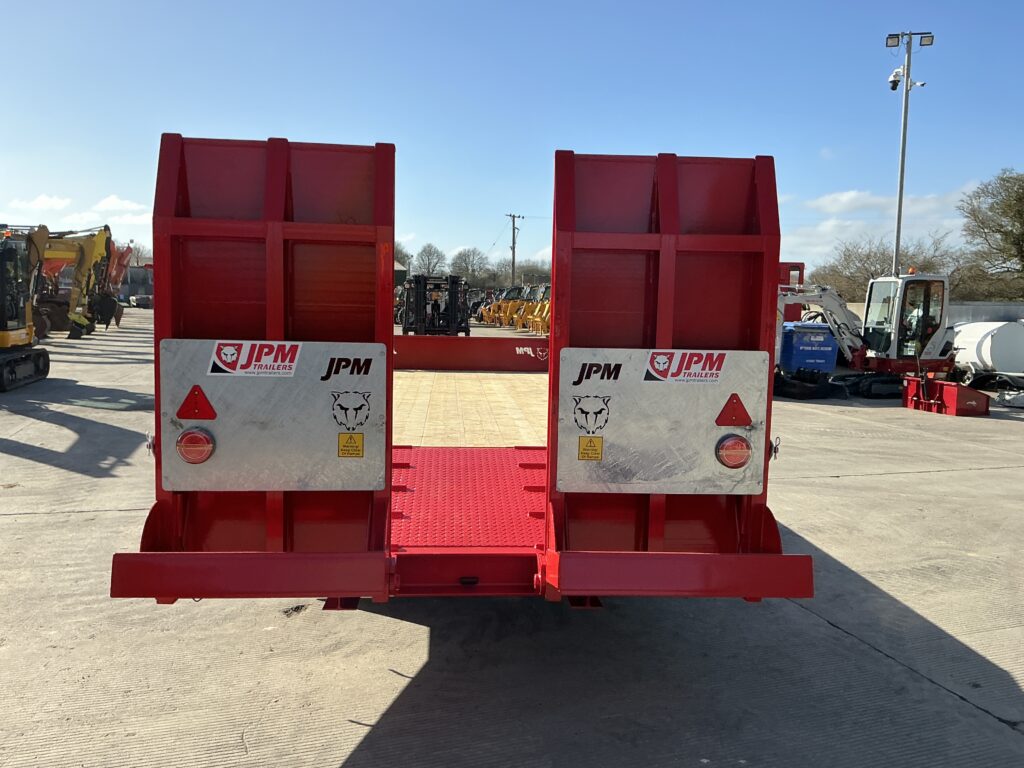 JPM Red 24ft Low loader Trailer