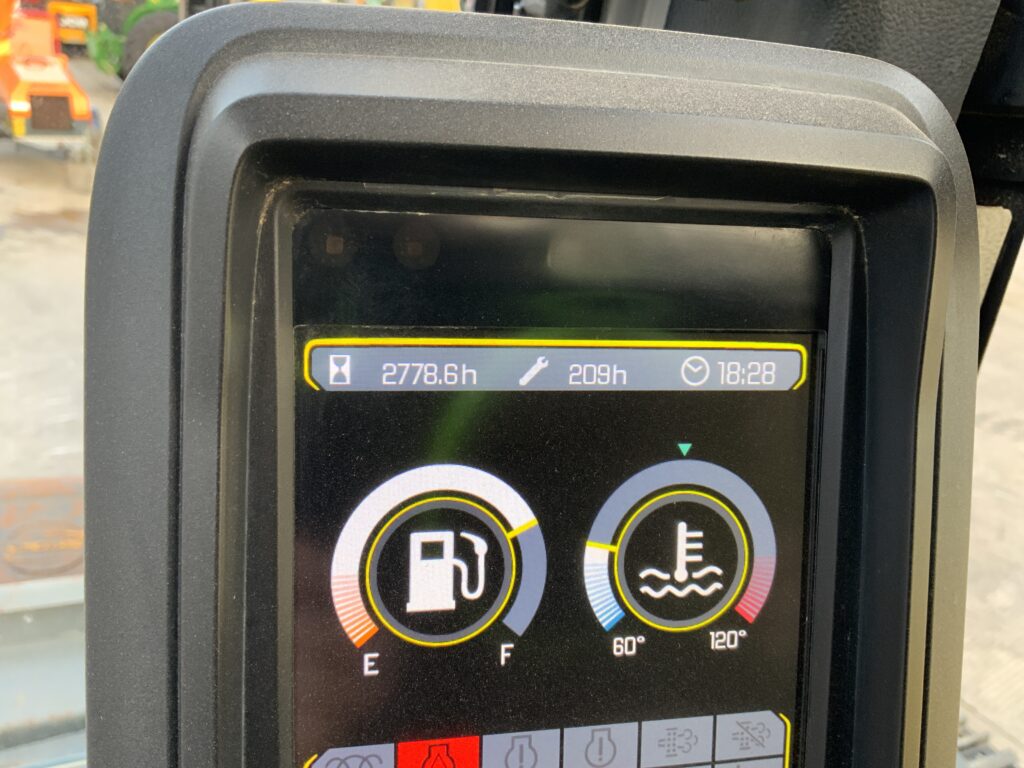 Wacker Neuson ET145 Off set boom Digger (ST25737)