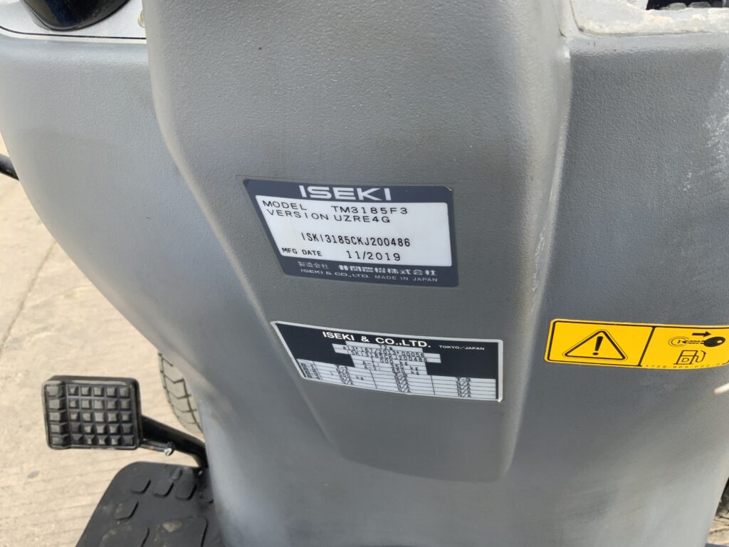 Iseki TM3185 Compact Tractor (ST26472)