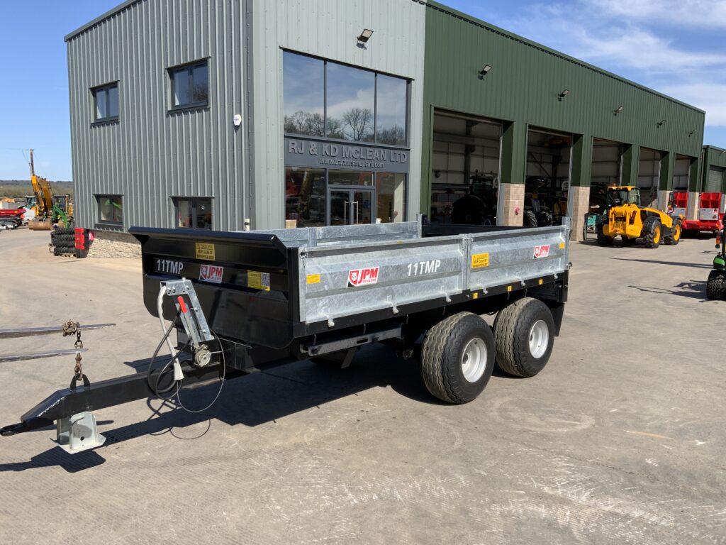 JPM Black 11Tonne Multi purpose Dump Trailer (ST25416)