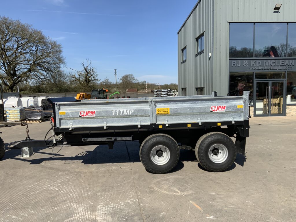 JPM Black 11Tonne Multi purpose Dump Trailer (ST25416)