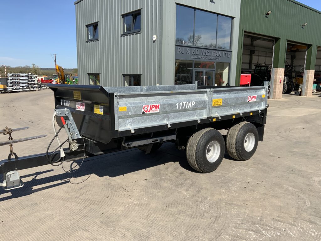 JPM Black 11Tonne Multi purpose Dump Trailer (ST25416)
