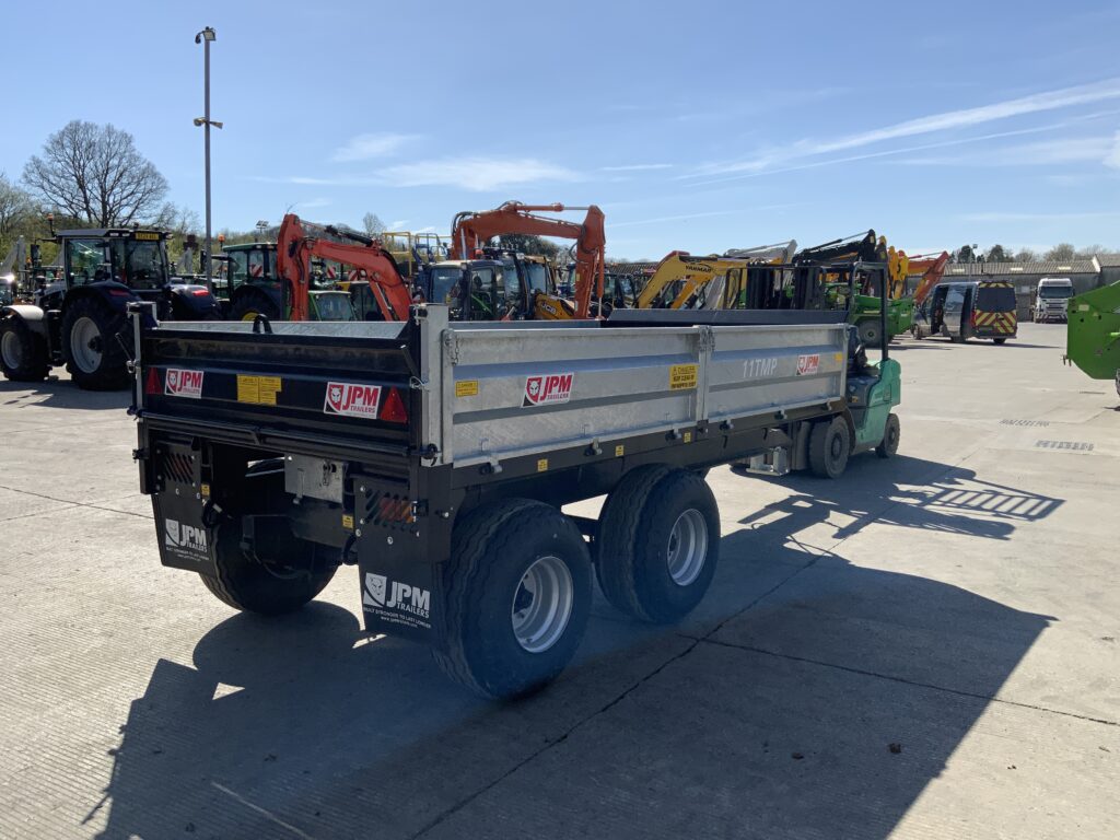 JPM Black 11Tonne Multi purpose Dump Trailer (ST25416)