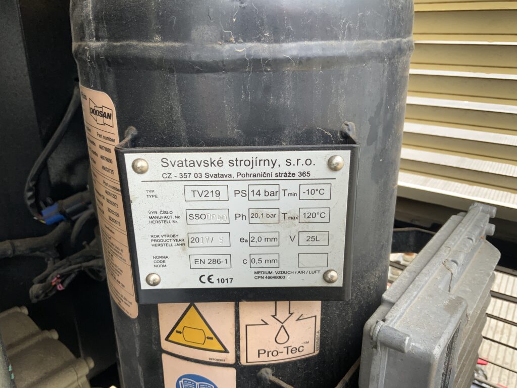 Doosan 7/73. 10/53 Compressor (ST07800)