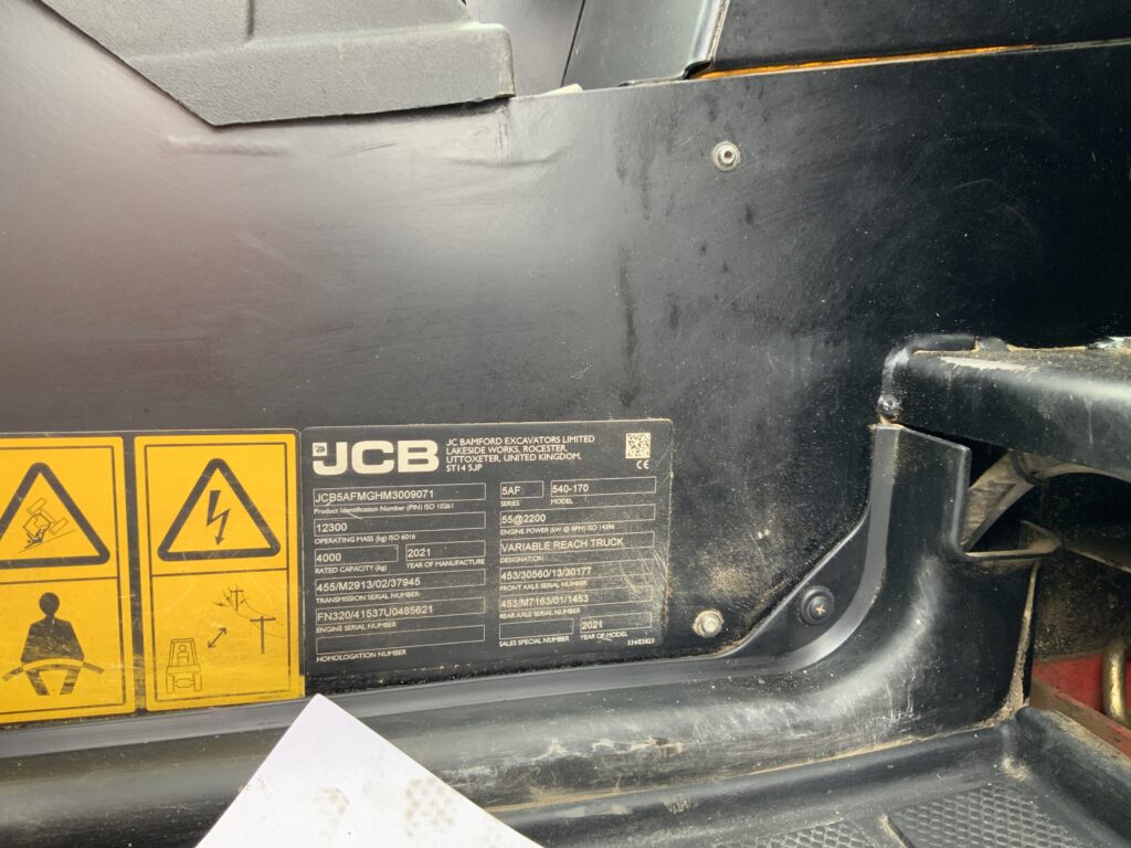 JCB 540-170 Telehandler (ST26205)