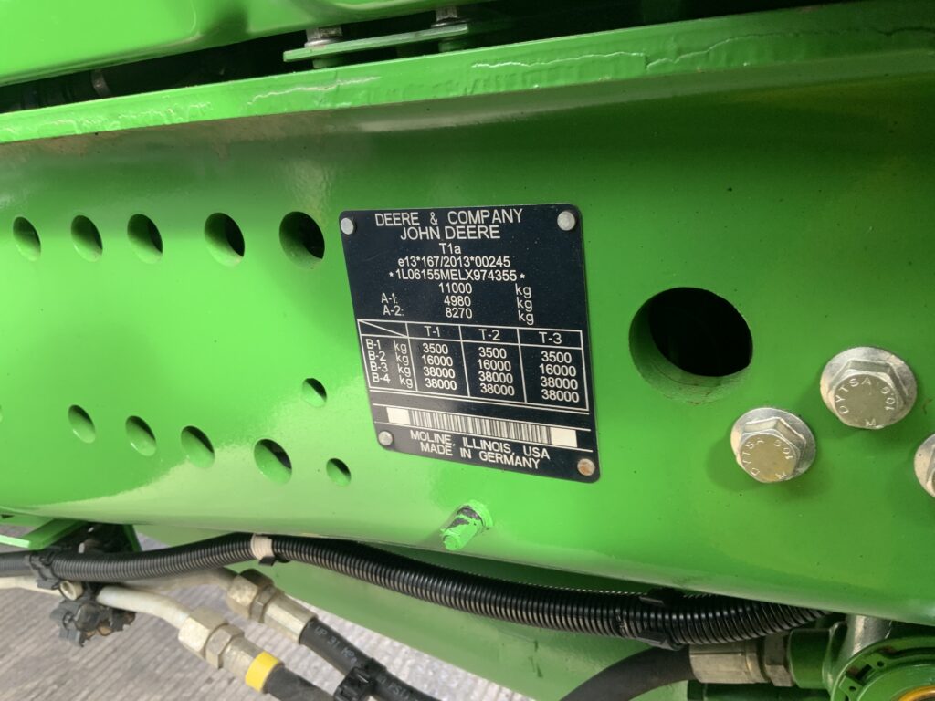 John Deere 6155M Tractor (ST26284)