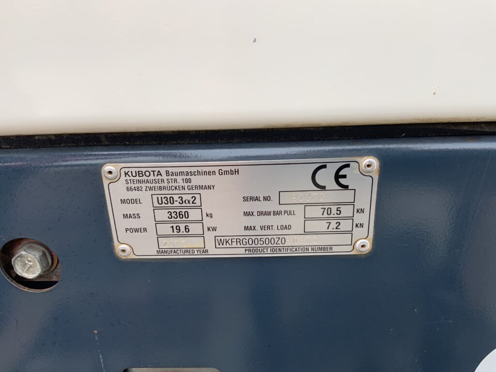 Kubota U30-3 Digger (ST26451)