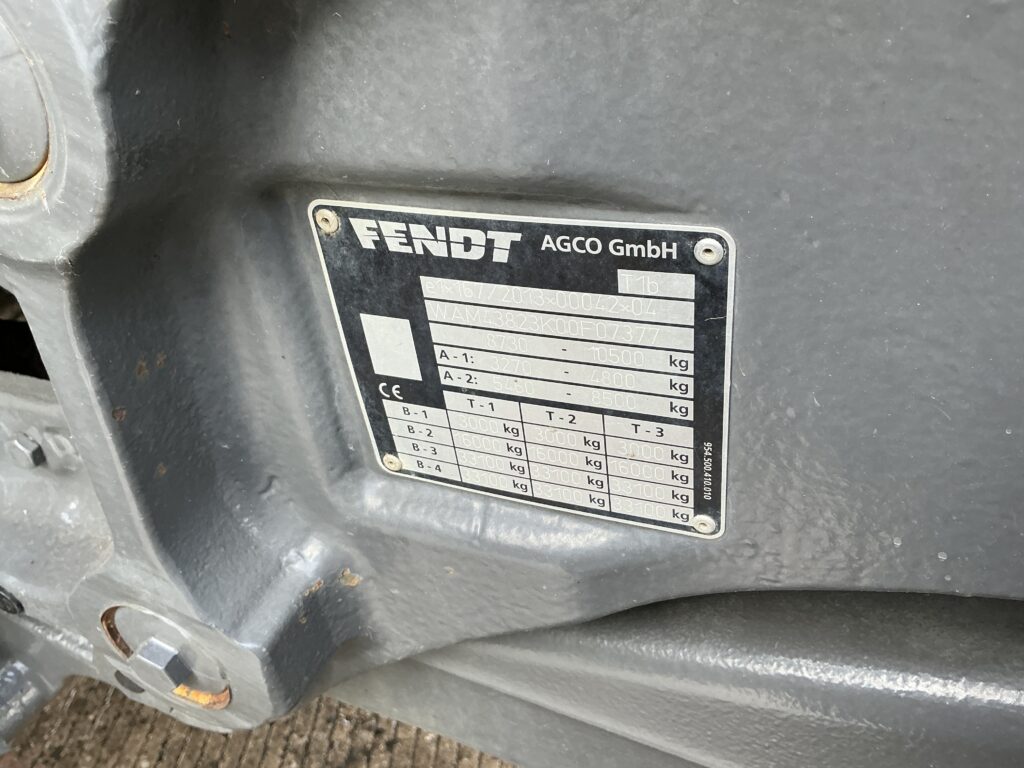 Fendt 516 Power Plus Tractor (ST26147)