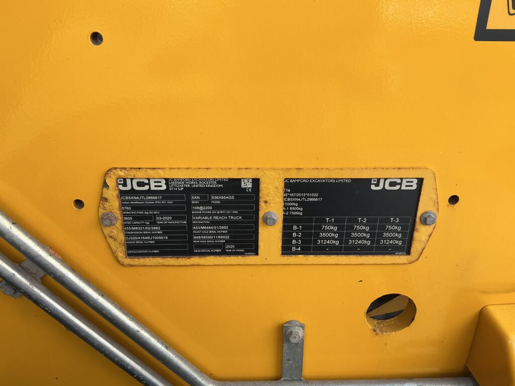JCB 536-95 Agri Super Telehandler (ST26072)