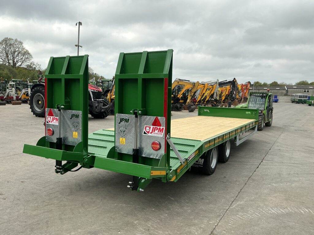 JPM 26ft Green Low Loader Trailer
