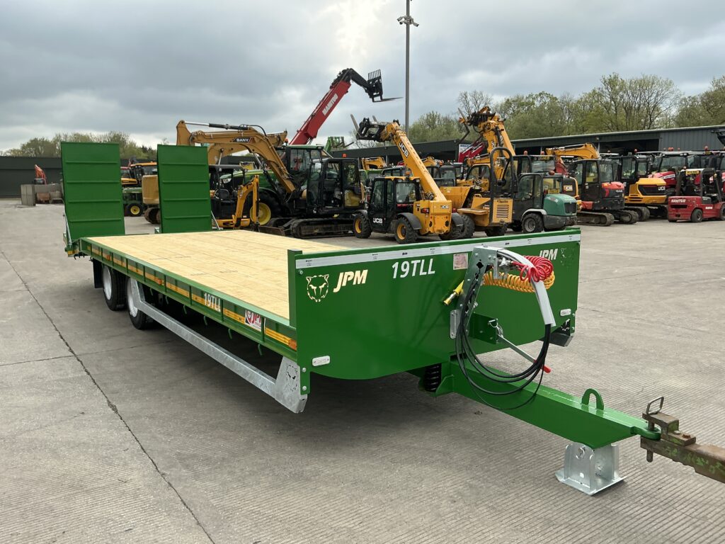 JPM 26ft Green Low Loader Trailer