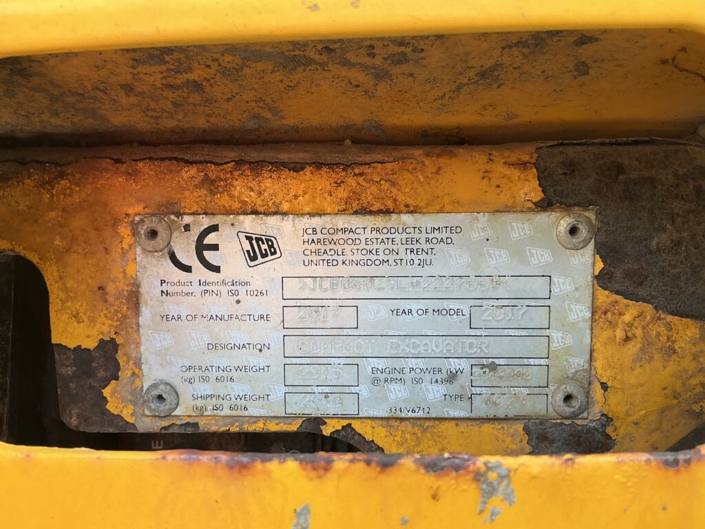 JCB 8025 ZTS Digger (ST26339)