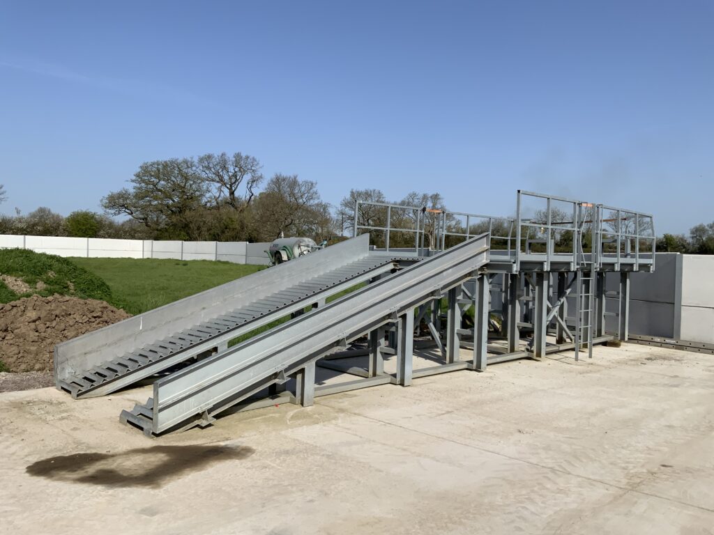 Galvanized Wash Ramp