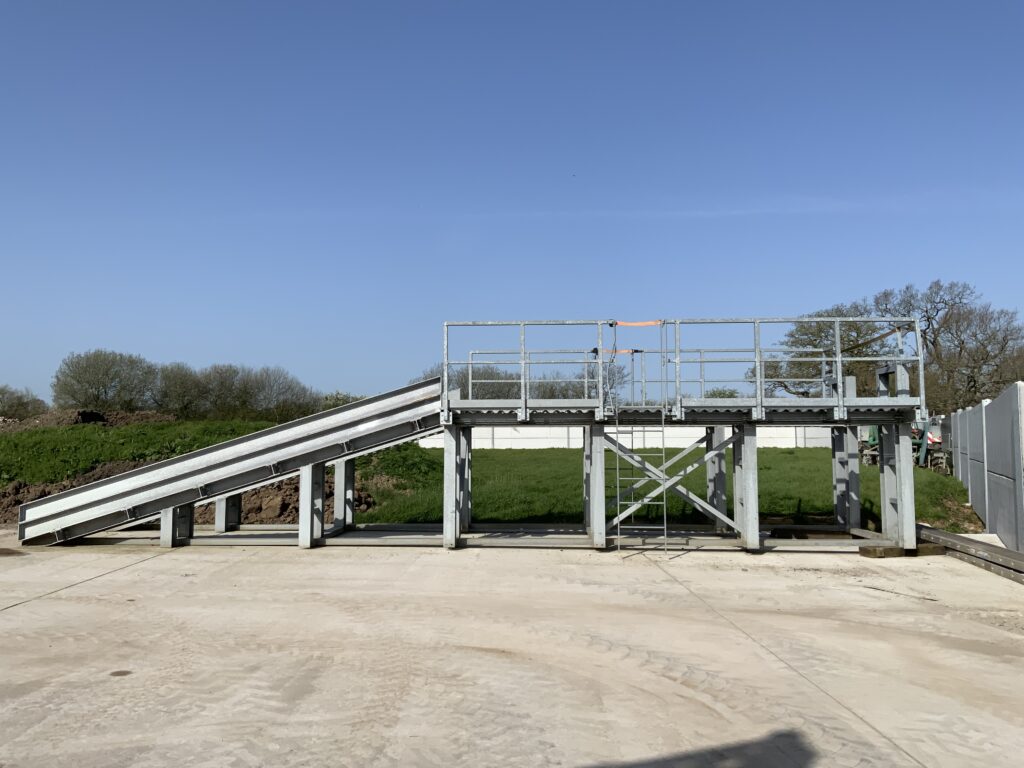 Galvanized Wash Ramp