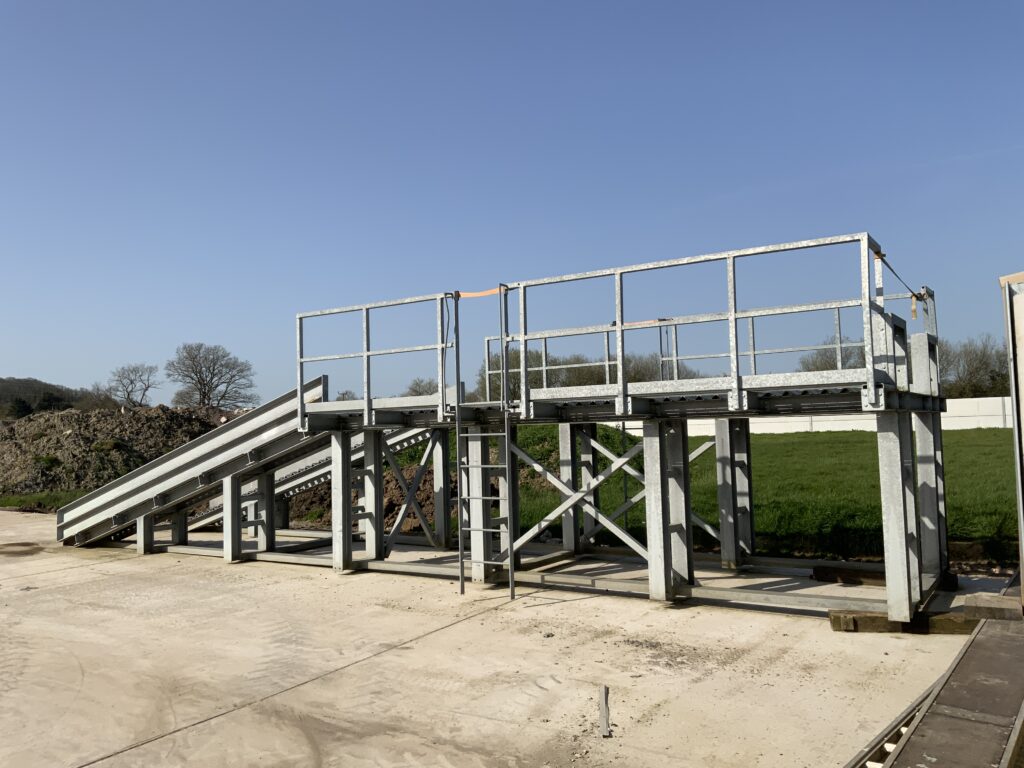 Galvanized Wash Ramp