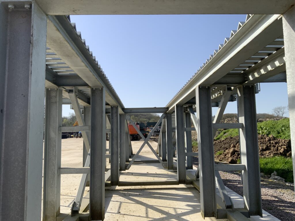 Galvanized Wash Ramp