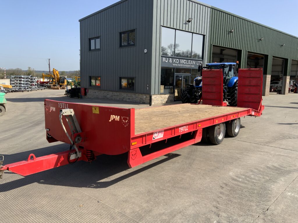 JPM Red 24Ft Low loader Trailer (ST26360)
