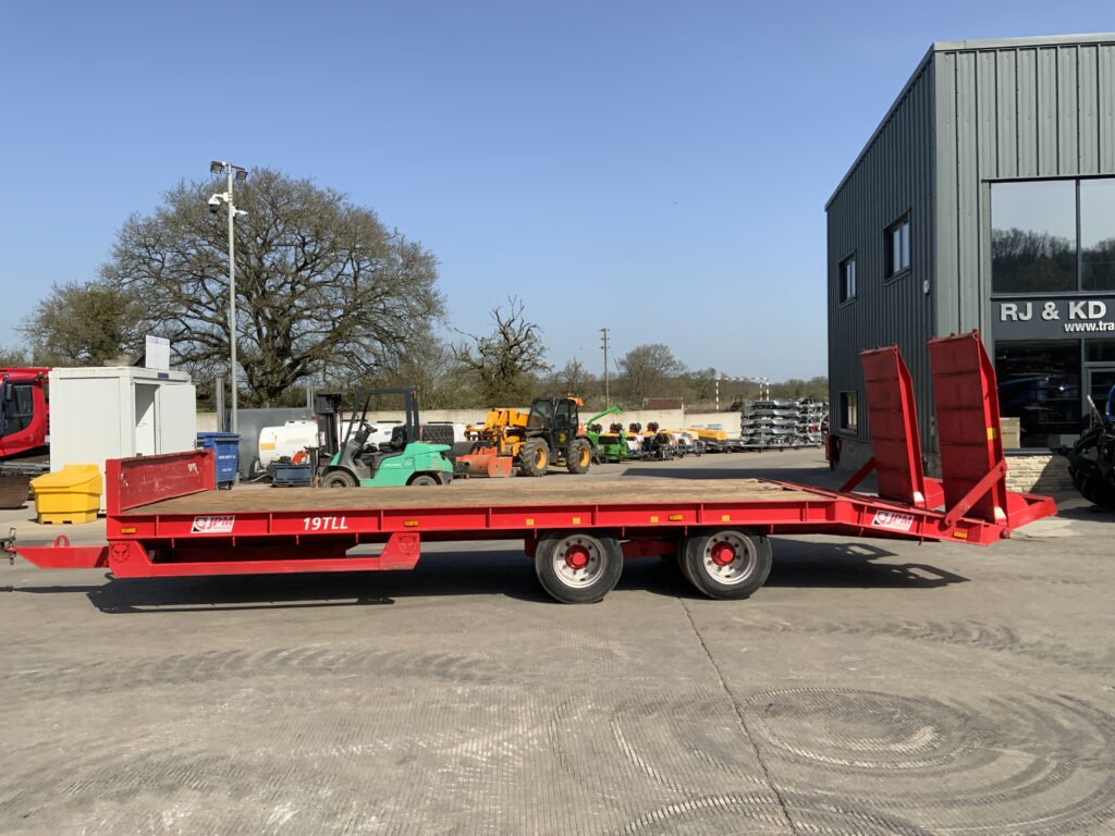 JPM Red 24Ft Low loader Trailer (ST26360)