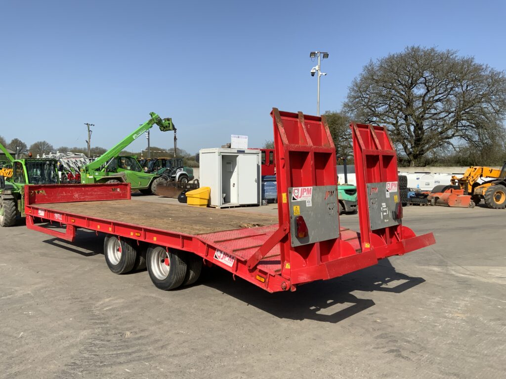 JPM Red 24Ft Low loader Trailer (ST26360)