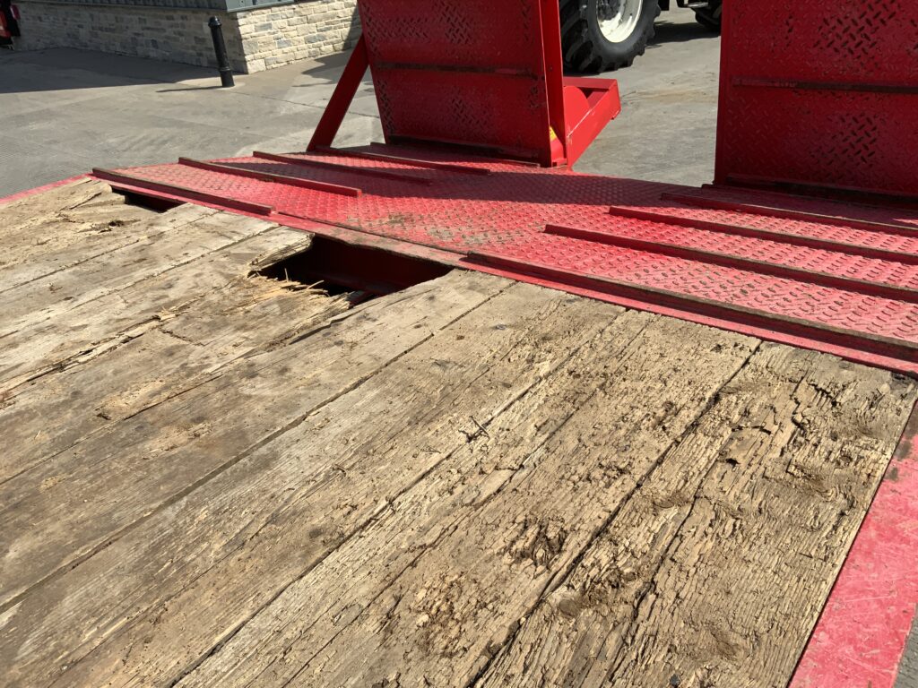 JPM Red 24Ft Low loader Trailer (ST26360)