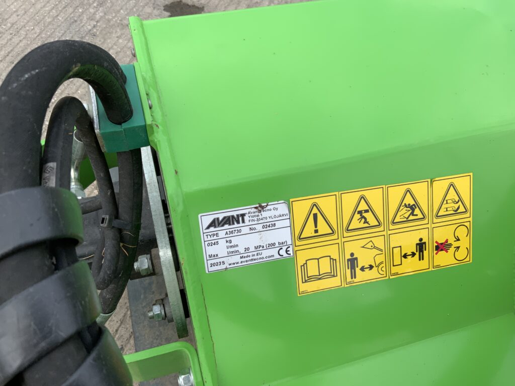 Avant 1200 Flail Mower