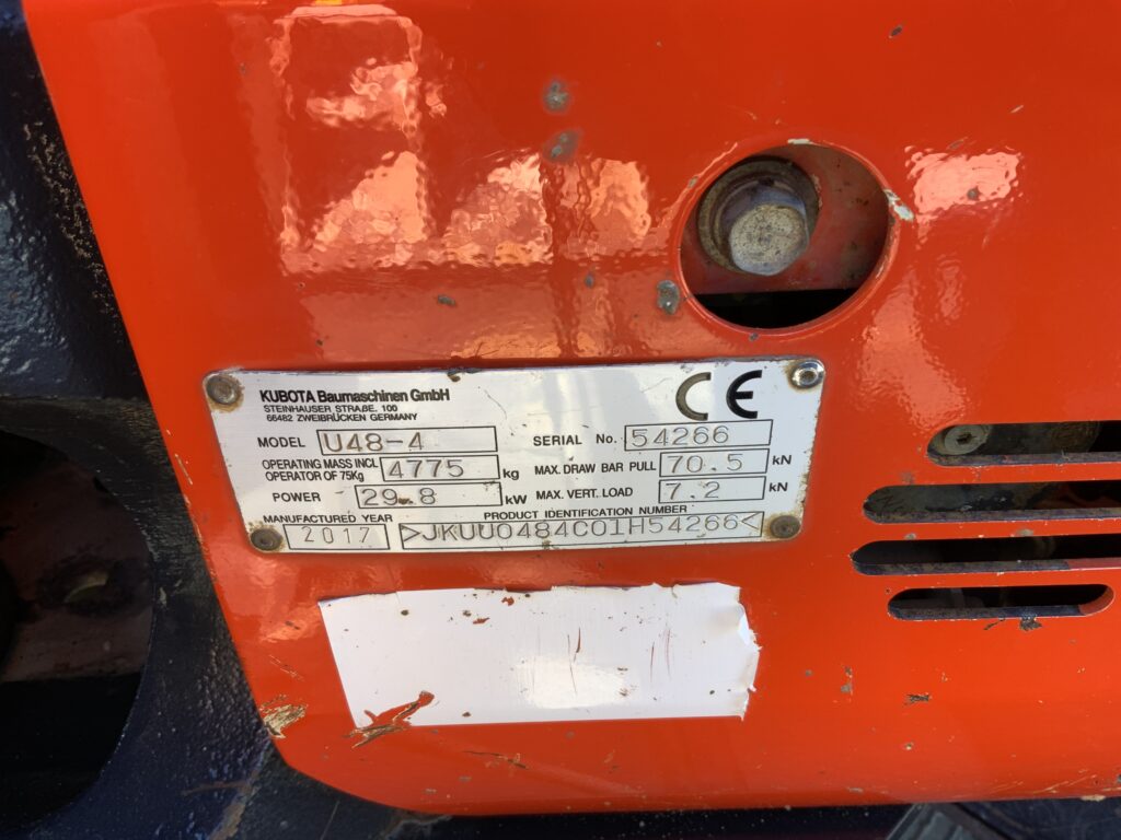 Kubota U48-4 Digger (ST26509)