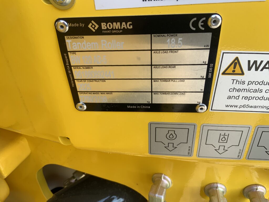 Bomag BW120 AD-5 Roller (ST26553)