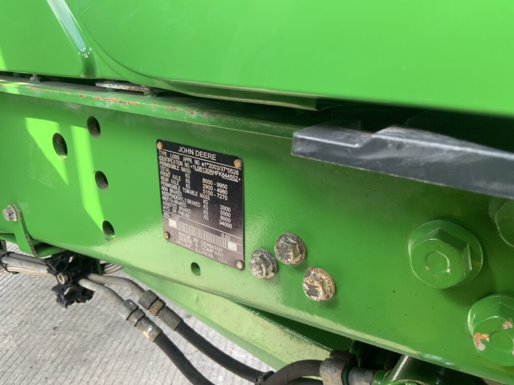 John Deere 6130R Tractor (ST26326)