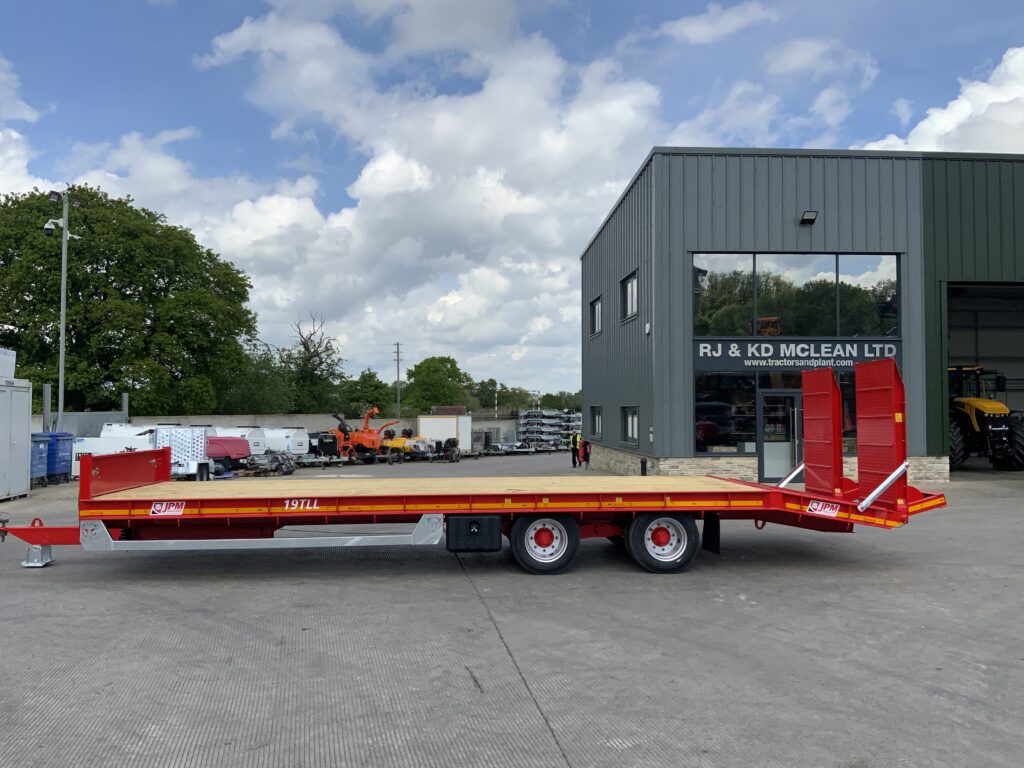 JPM 28ft Red Low Loader Trailer (ST26747)