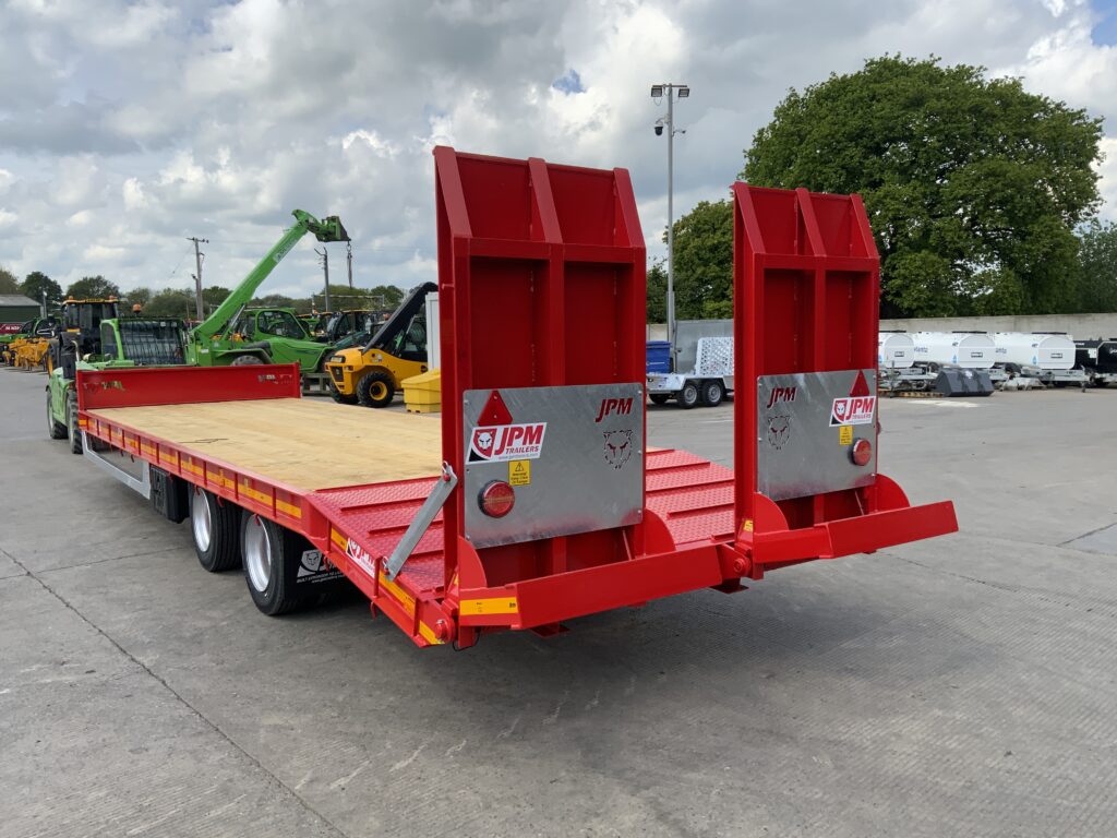 JPM 28ft Red Low Loader Trailer (ST26747)