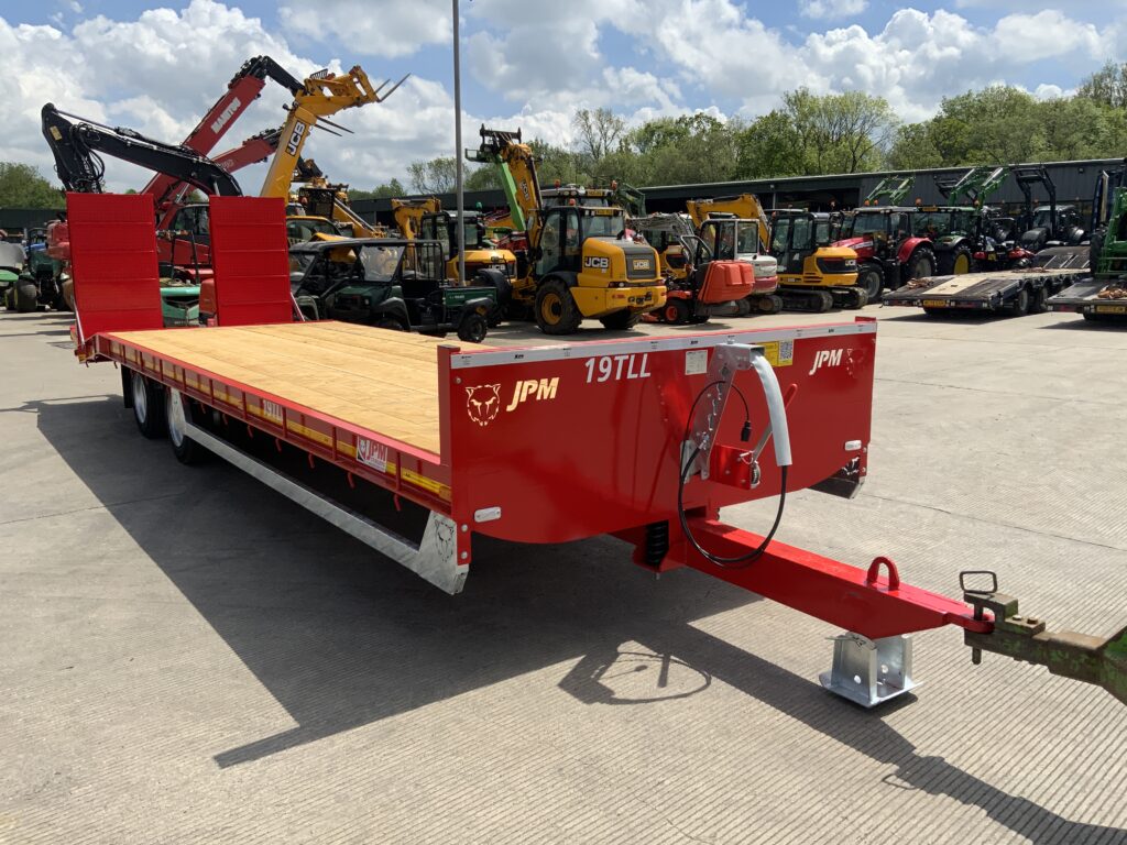 JPM 28ft Red Low Loader Trailer (ST26747)
